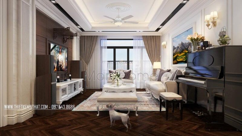 và hiện đại
Nội thất căn hộ Royal city được thiết kế theo phong cách sang trọng và hiện đại.